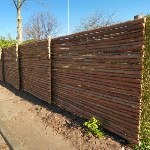 Raftehegn med bark 4-7cm rafter - Guldklasse