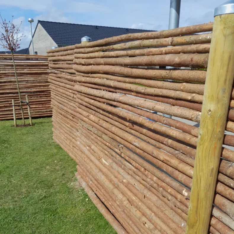 Raftehegn med bark 4-7cm rafter - Guldklasse