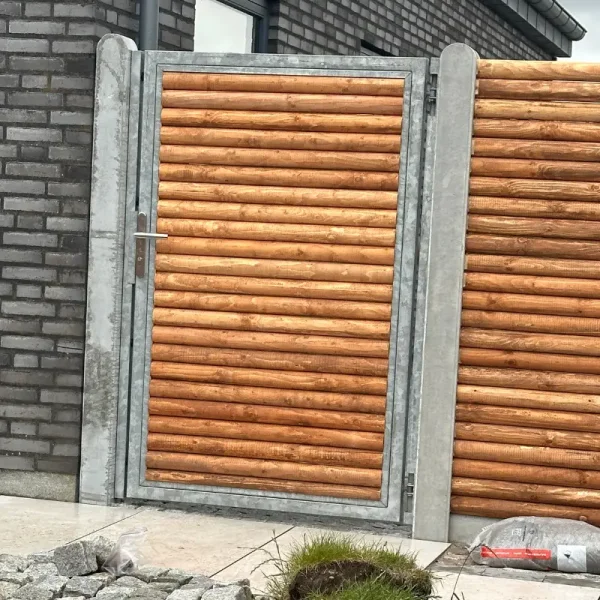 Enkeltlåge med rukolås i bredde 90cm x H