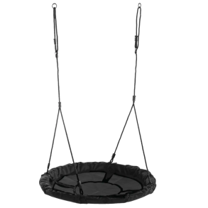 Redegynge 98cm sort/bl U/karabinhager