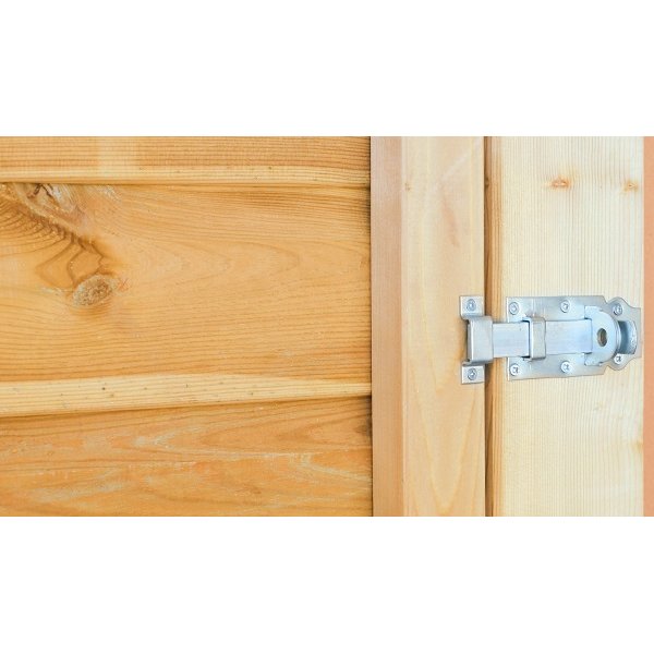 Platinklasse: Hjemsted Premium dobbeltcarport med fladt tag og redskabsrum 557x708cm (BxL)