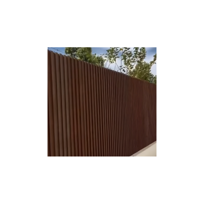 Lefkas lodret komposithegn med bekldning p 2 sider - Platinklasse