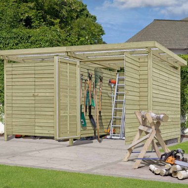 Helsinki 8,5m2 (redskabsskur model) 