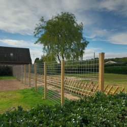 Rionethegn model Billund inkl. trykimprgnerede stolper og tilbehr - Slvklasse