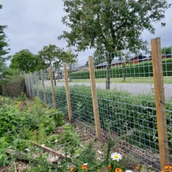 Rionethegn model Billund inkl. trykimprgnerede stolper og tilbehr - Slvklasse