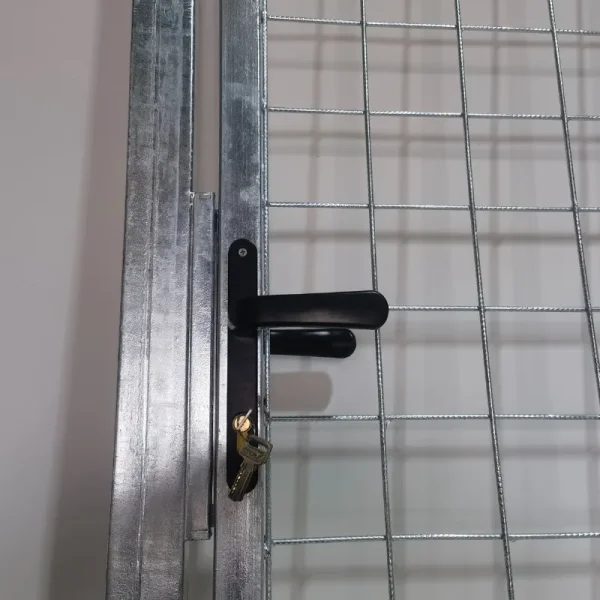 Lge til rionethegn model Billund galvaniseret 100x180cm (BxH) inkl. stolper