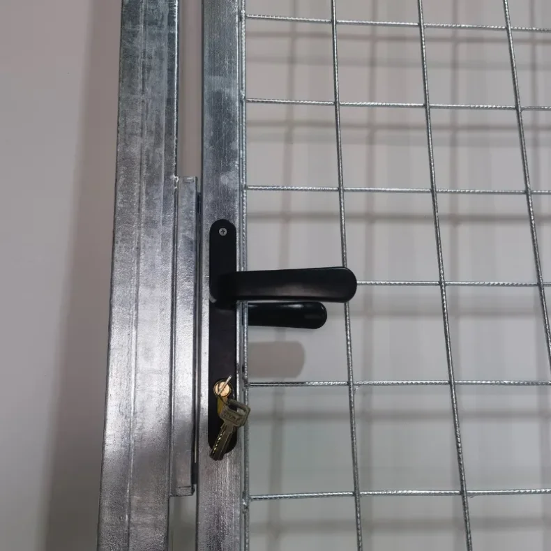 Lge til rionethegn model Billund galvaniseret 100x180cm (BxH) inkl. stolper