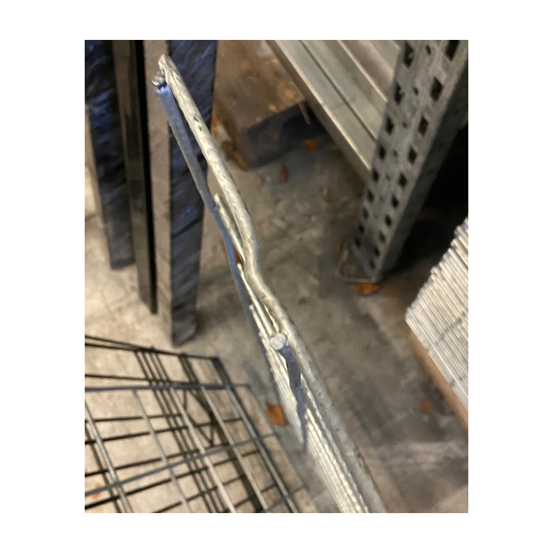 B�jet/skadet Galvaniseret rionet hegn 90x150cm - model Billund Outlet