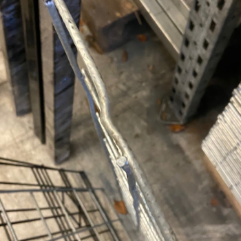 B�jet/skadet  Galvaniseret rionet hegn 90x180cm - model Billund Outlet