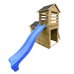 Roberto trlegehus &#150; solidt legehus med trn og masser af legemuligheder