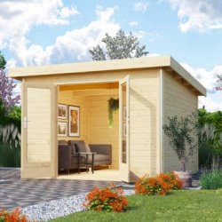 Rubjerg model 1 havehus i ubehandlet tr p 9,3m2