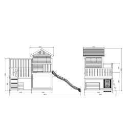 Sweet leget�rn trykimpr�gneret med gr�n rutsjebane