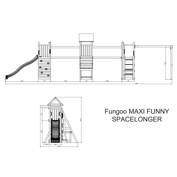 Space leget�rn trykimpr�gneret med gr�n rutsjebane