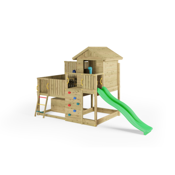 Sweet leget�rn trykimpr�gneret med gr�n rutsjebane