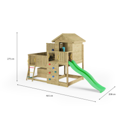 Sweet leget�rn trykimpr�gneret med gr�n rutsjebane