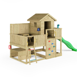 Sweet leget�rn trykimpr�gneret med gr�n rutsjebane