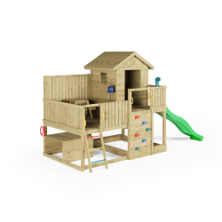 Sweet leget�rn trykimpr�gneret med gr�n rutsjebane