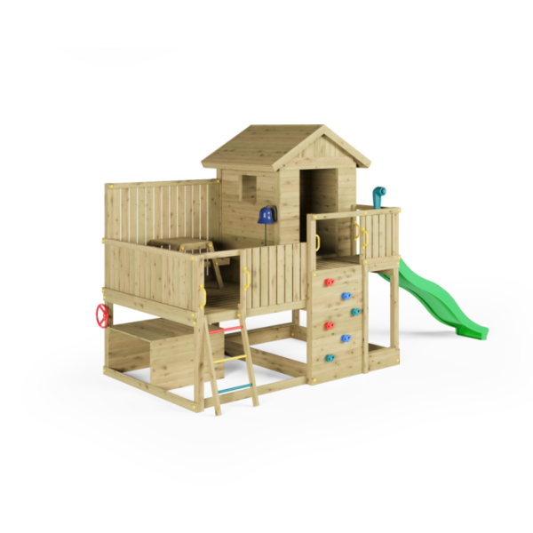 Sweet leget�rn trykimpr�gneret med gr�n rutsjebane