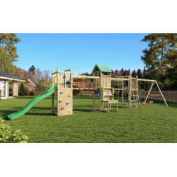 Space leget�rn trykimpr�gneret med gr�n rutsjebane