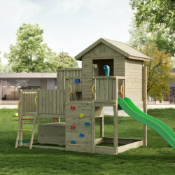 Sweet leget�rn trykimpr�gneret med gr�n rutsjebane