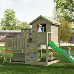 Sweet leget�rn trykimpr�gneret med gr�n rutsjebane