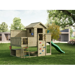 Sweet leget�rn trykimpr�gneret med gr�n rutsjebane