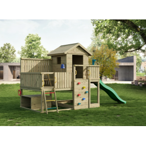 Sweet leget�rn trykimpr�gneret med gr�n rutsjebane