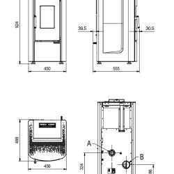 Sabry Premium pillebrndeovn med bagudgang (130m2)