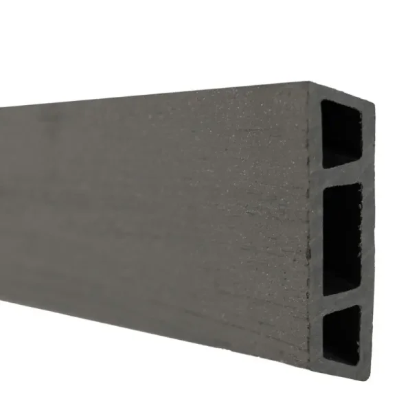 Slvklasse: Santorini komposithegn med rhombeprofiler inkl. alustolper i antracit og tilbehr