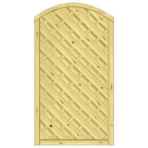 Saragossa lamellge med bue 100x180/161 (BxH)