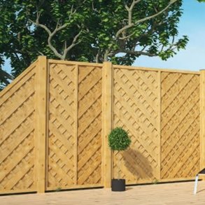 Saragossa lamelhegn 100x180cm