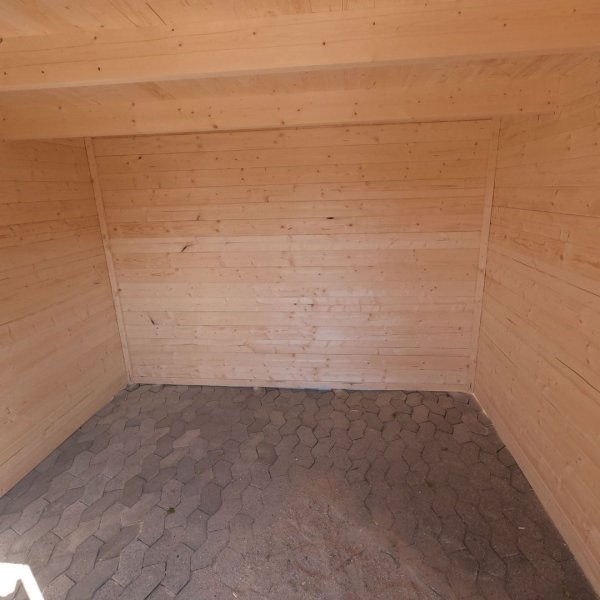 Redskabsskur model Sebbelev 7,8 m&sup2; + udhng 10,76 m&sup2; - Guldklasse