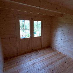 Redskabsskur model Sebbelev 7,8 m&sup2; + udhng 10,76 m&sup2; - Guldklasse