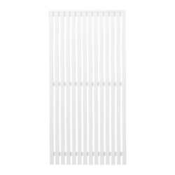 Sendai hegn i hvid 90x180cm (BxH)