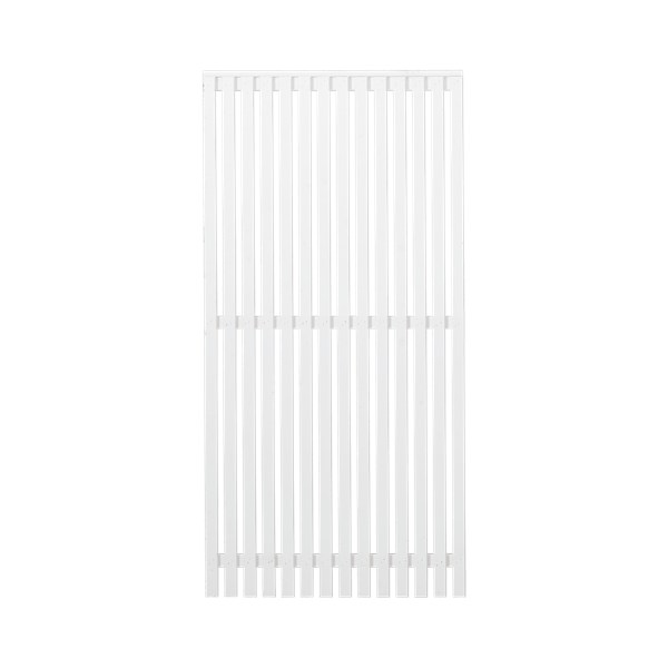 Sendai hegn i hvid 90x180cm (BxH)