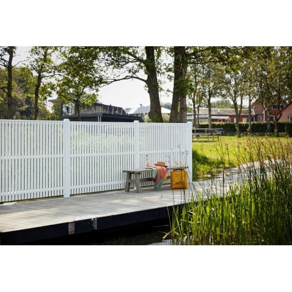 Sendai hegn i hvid 180x140cm (BxH)