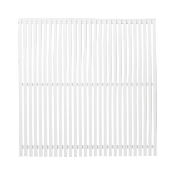 Sendai hegn i hvid 180x180cm (BxH)