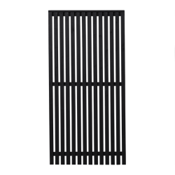 Sendai hegn i sort 90x180cm (BxH)