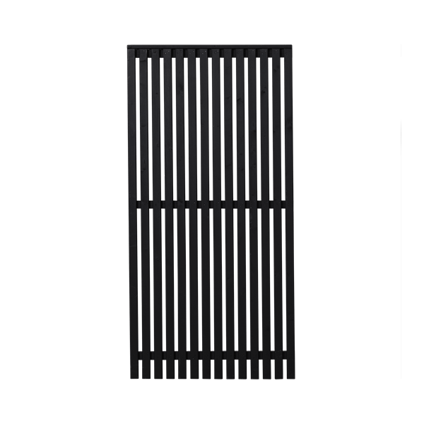 Sendai hegn i sort 90x180cm (BxH)