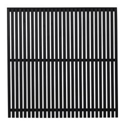 Sendai hegn i sort 180x180cm (BxH)