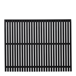 Sendai hegn i sort 180x140cm (BxH)