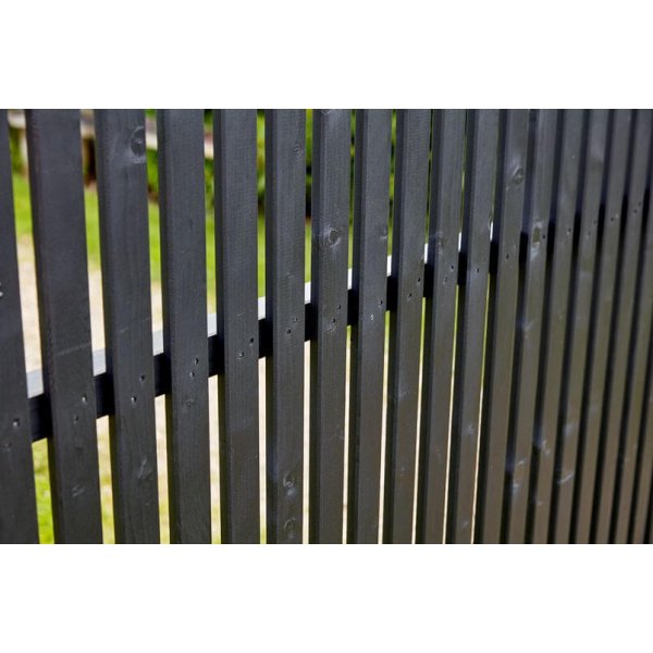 Sendai hegn i sort 180x180cm (BxH)