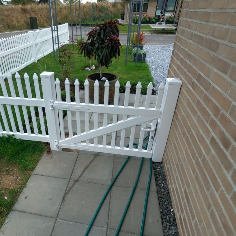 PVC Skagen enkeltlge 100x80cm - smalle stave