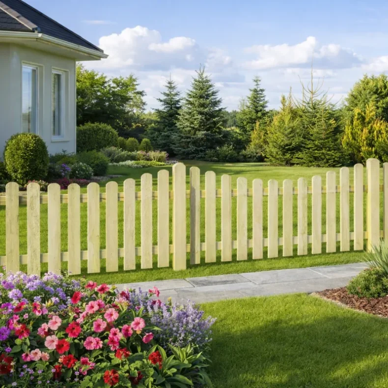 Skagen stakit 180x80/65cm med bue nedad 