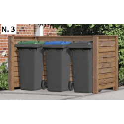 Bravo skraldespandsskjulere