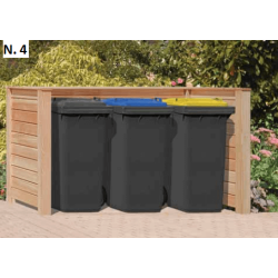 Bravo skraldespandsskjulere