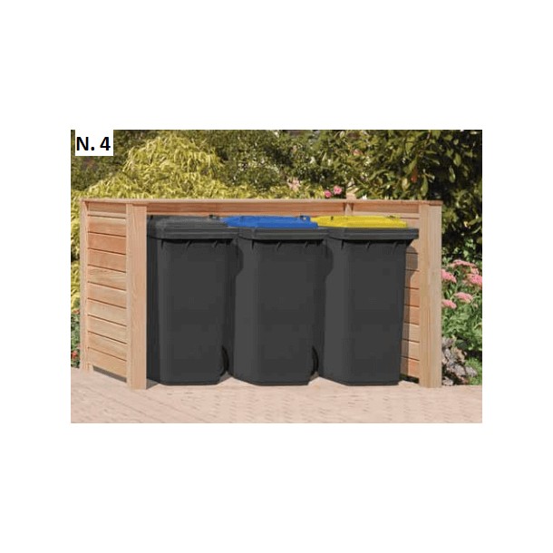 Bravo skraldespandsskjulere