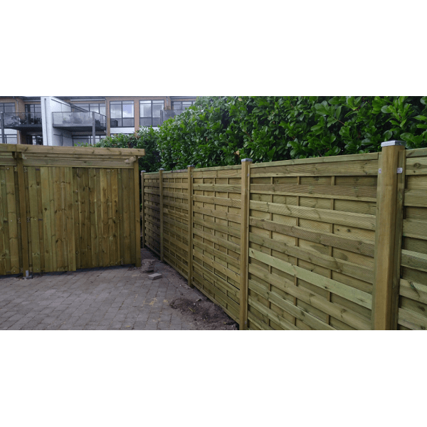 Lamelhegn model Toftlund 180x180cm (BxH) (24 stk.)