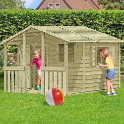 Bronzeklasse: Smart PLUS Felix legehus 3,1m2 + terrasse