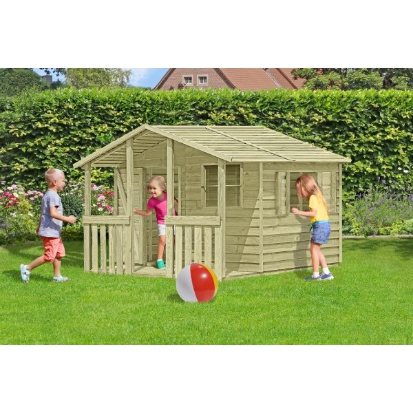 Bronzeklasse: Smart PLUS Felix legehus 3,1m2 + terrasse